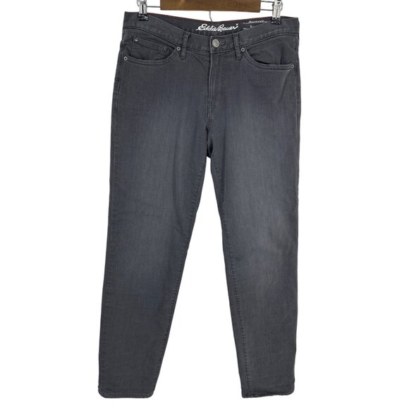 Eddie Bauer Boyfriend Relaxed Fit Flannel-Lined Jeans Size 32X30 - Picture 1 of 13